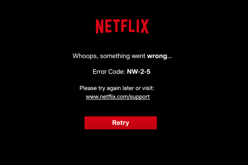 Netflix 406 error code