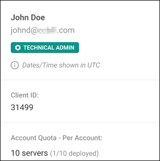 Technical Admin badge.