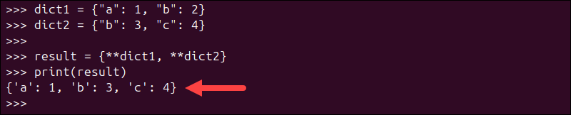 Append dictionary to dictionary in Python via dictionary unpacking.
