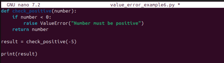 Python ValueError Exception Handling Explained