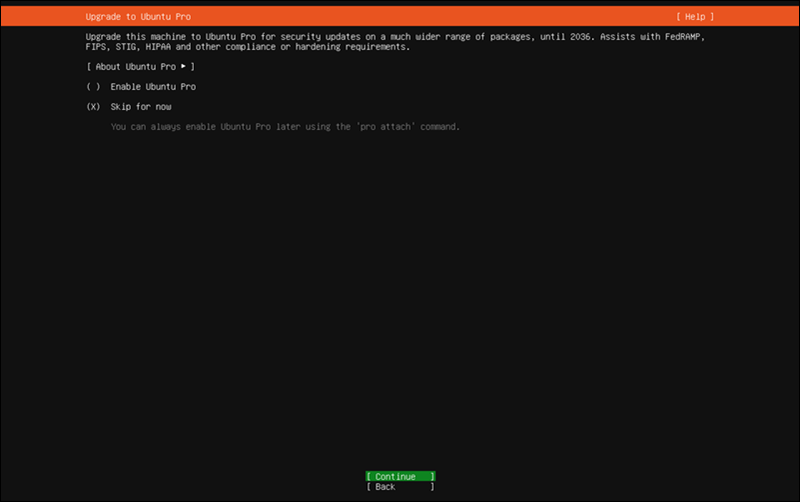 Upgrade to ubuntu pro