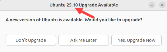 Upgrade to a new Ubuntu version using the Software Updater.