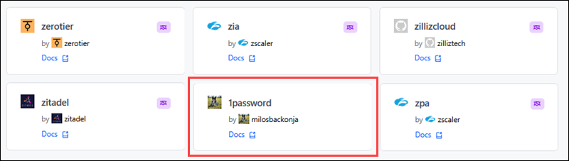 Community provider in Terraform Registry.
