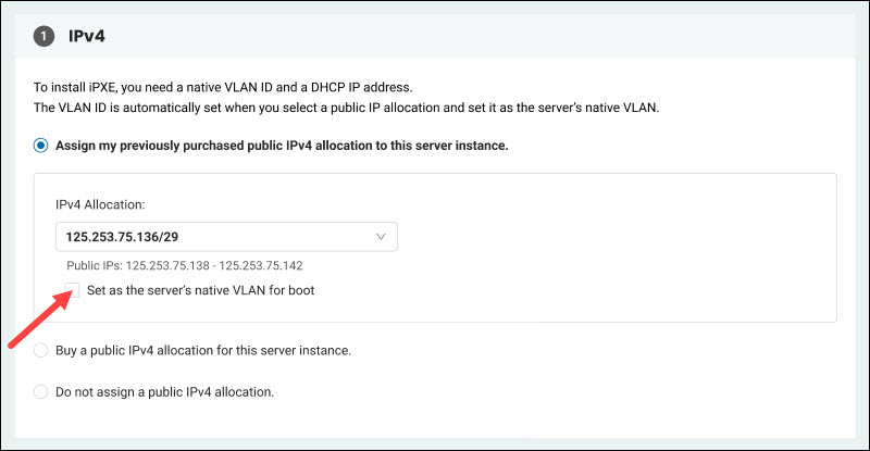 Set native VLAN ID automatically.