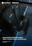 Empowering SaaS Providers with a Secure Cloud Architecture