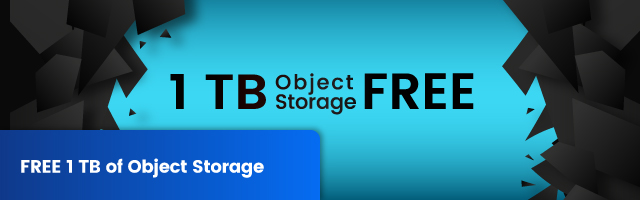 Black Friday Bundle: 1 TB FREE Object Storage + Discount on Selected Instances