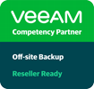 Distribuidor externo de Veeam Backup Logotipo